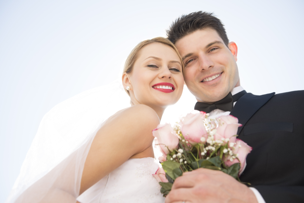 Wedding in White Hochzeitpaar Dorsch Hannover Celle Burgdorf